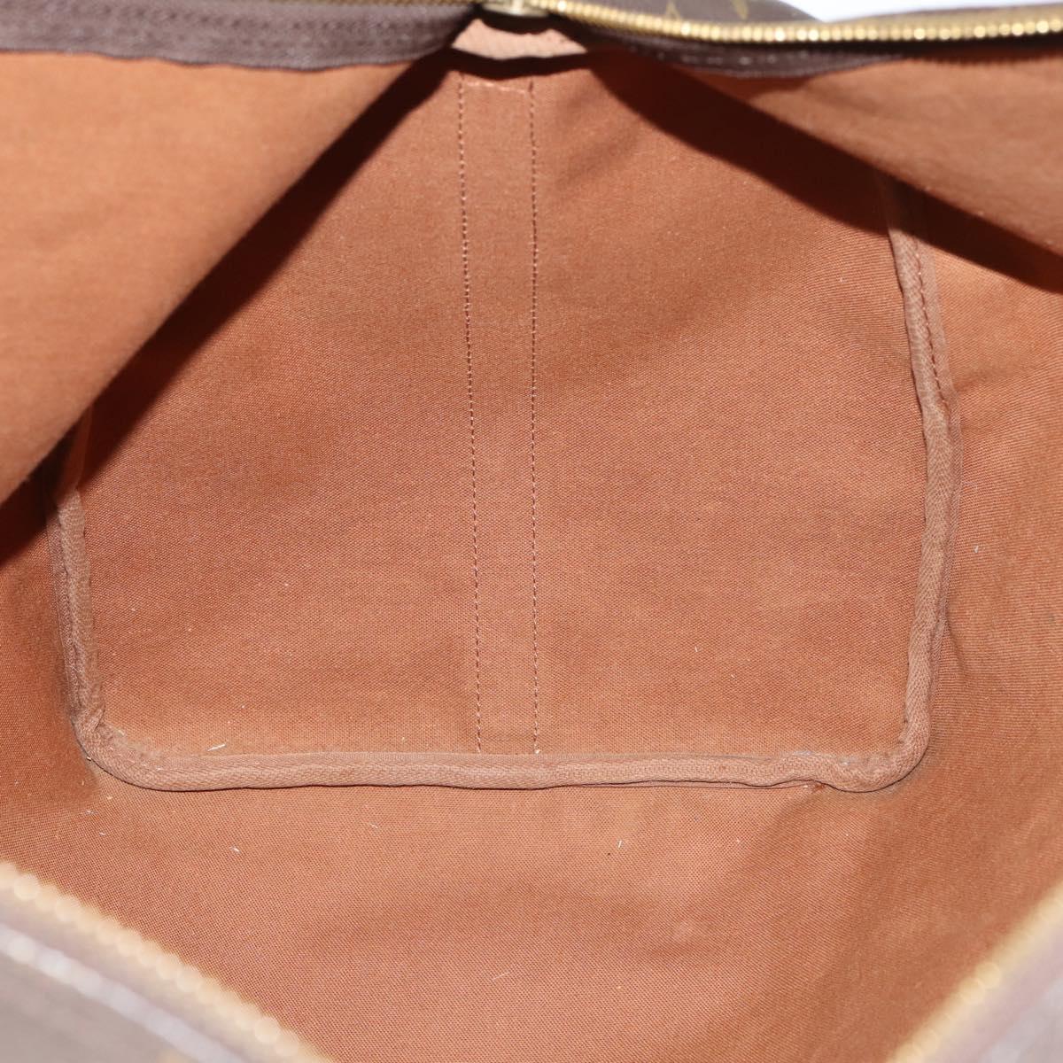 LOUIS VUITTON Monogram Keepall Bandouliere 60 Boston Bag M41412 LV Auth bs29981