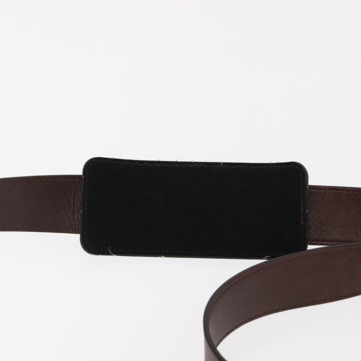 SAINT LAURENT Shoulder Bag Canvas Khaki Gold Auth bs29985