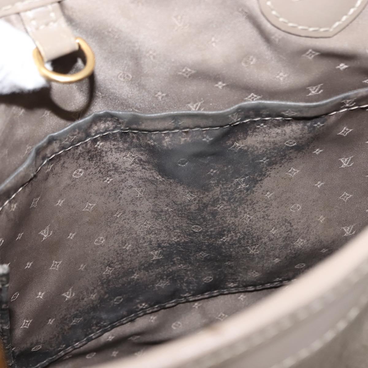 LOUIS VUITTON Suhari Majestu Hand Bag Gray M95652 LV Auth bs29987