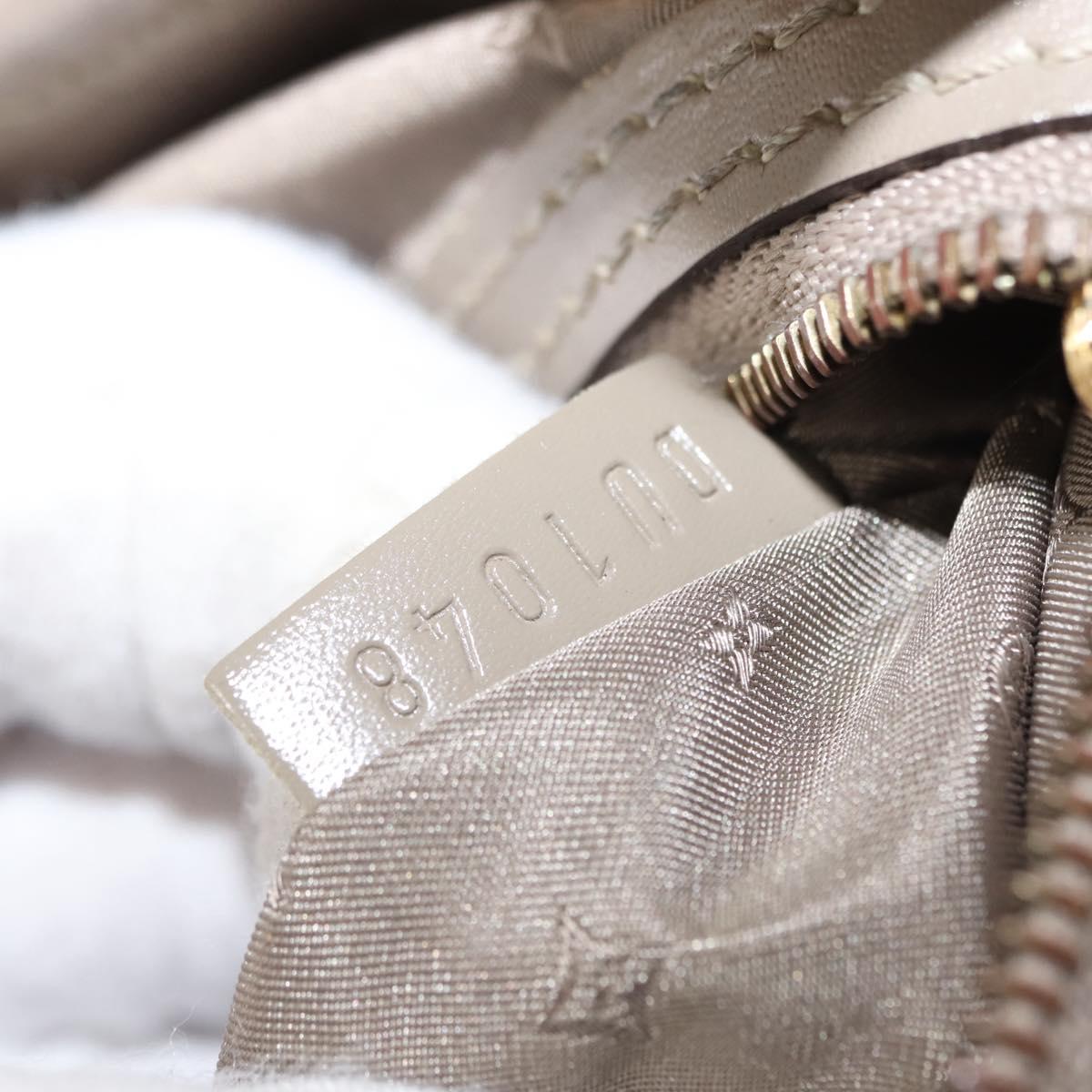 LOUIS VUITTON Suhari Majestu Hand Bag Gray M95652 LV Auth bs29987