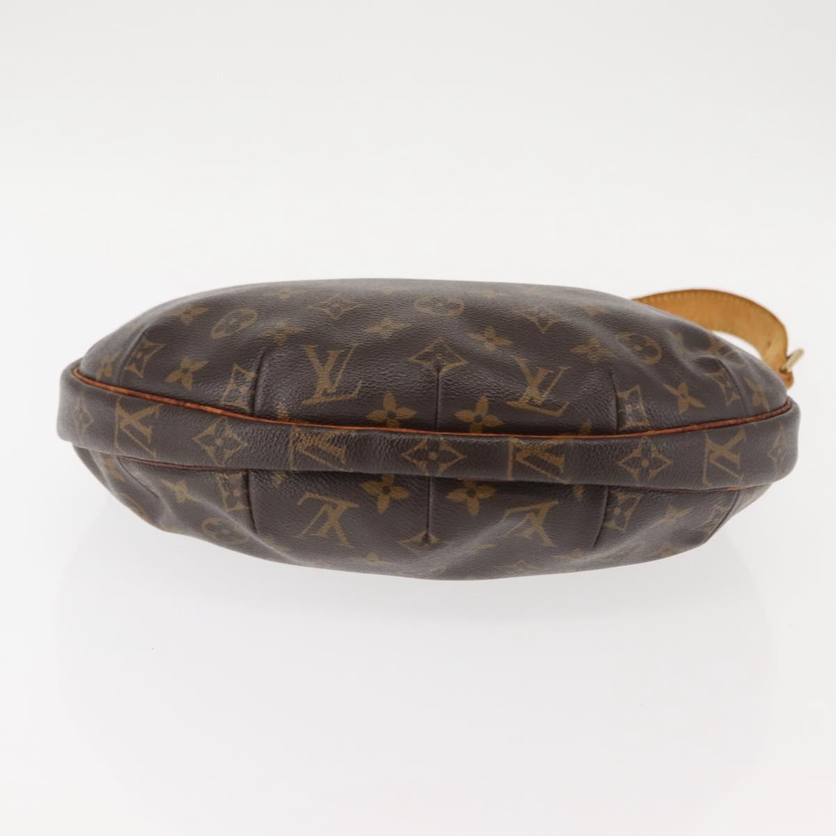 LOUIS VUITTON Monogram Croissant MM Shoulder Bag M51512 LV Auth bs30006