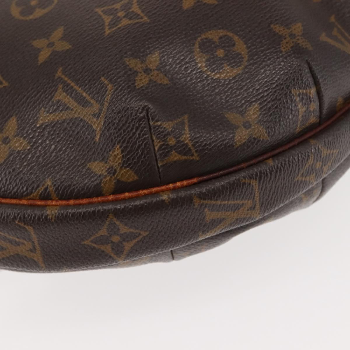 LOUIS VUITTON Monogram Croissant MM Shoulder Bag M51512 LV Auth bs30006