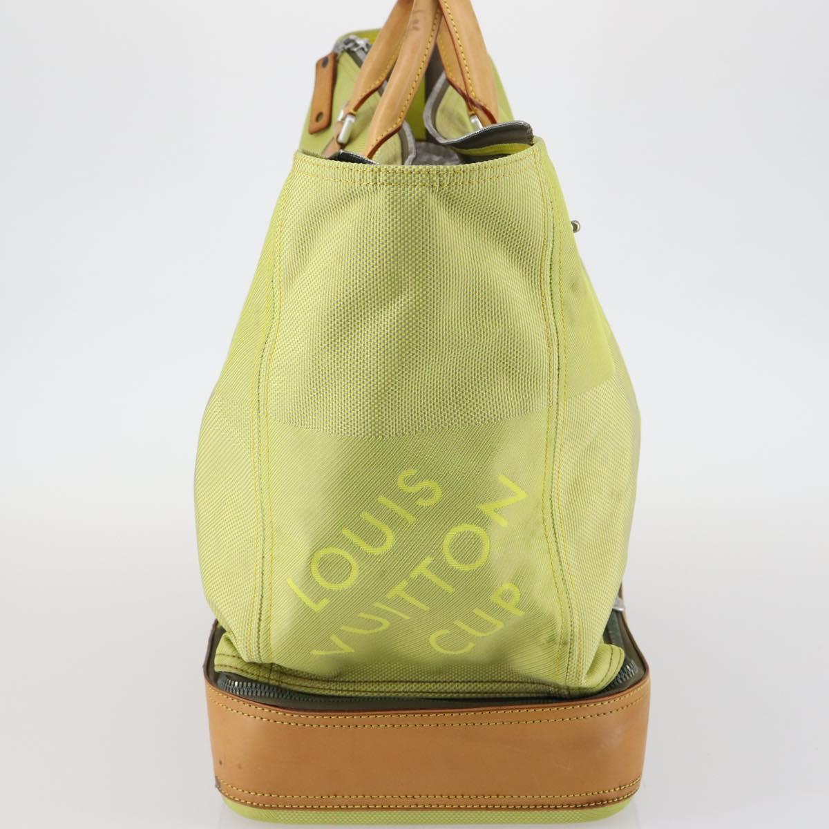 LOUIS VUITTON Damier Geant Southern Cross Bag Canvas Yellow M80631 Auth bs30009