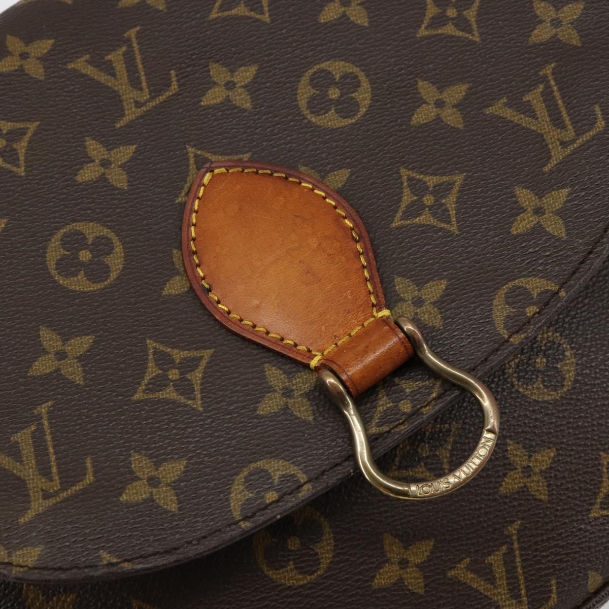 LOUIS VUITTON Monogram Saint Cloud GM Shoulder Bag M51242 LV Auth bs30024