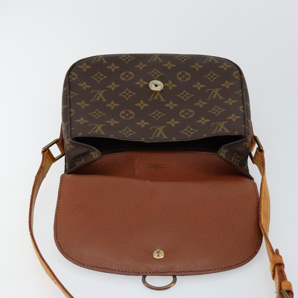 LOUIS VUITTON Monogram Saint Cloud GM Shoulder Bag M51242 LV Auth bs30024