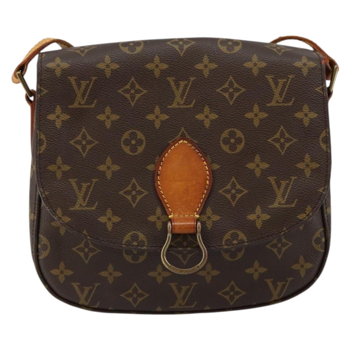 LOUIS VUITTON Monogram Saint Cloud GM Shoulder Bag M51242 LV Auth bs30024