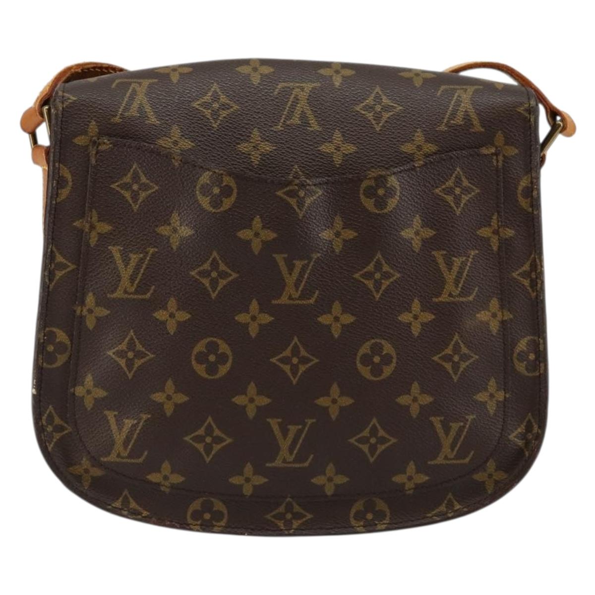 LOUIS VUITTON Monogram Saint Cloud GM Shoulder Bag M51242 LV Auth bs30024