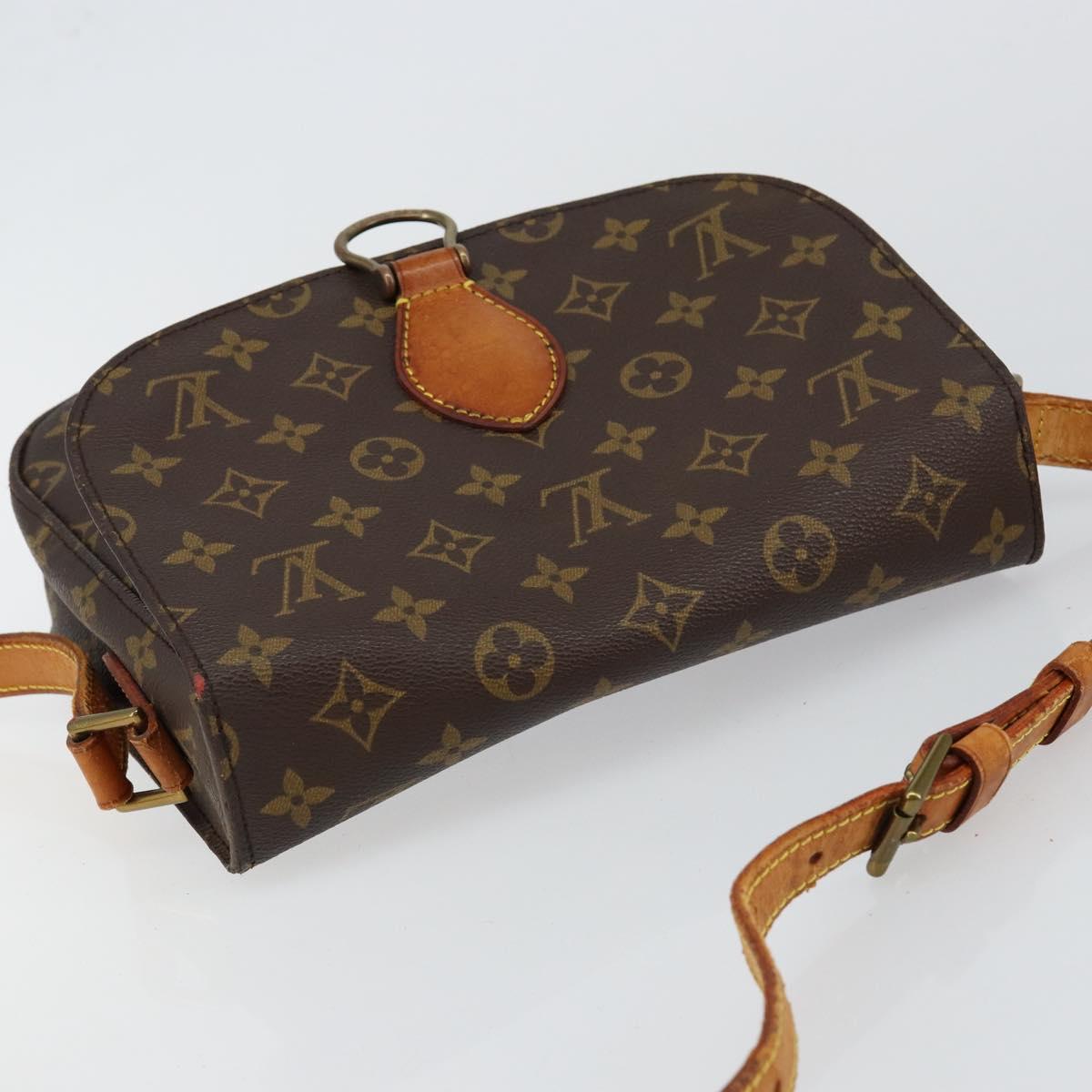 LOUIS VUITTON Monogram Saint Cloud GM Shoulder Bag M51242 LV Auth bs30024