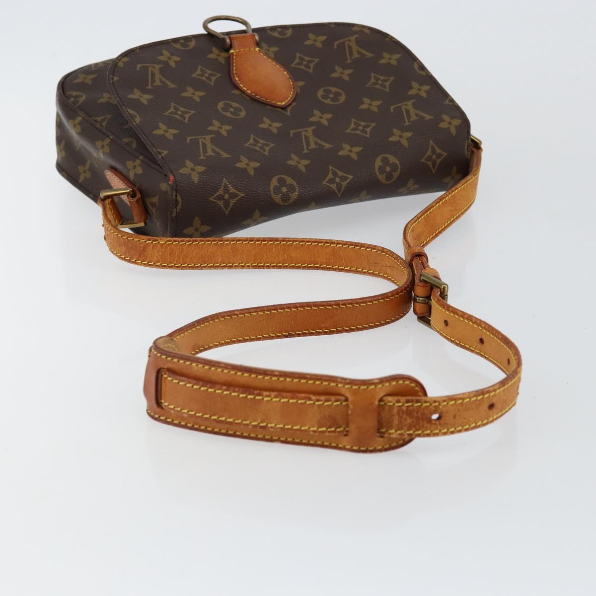 LOUIS VUITTON Monogram Saint Cloud GM Shoulder Bag M51242 LV Auth bs30024