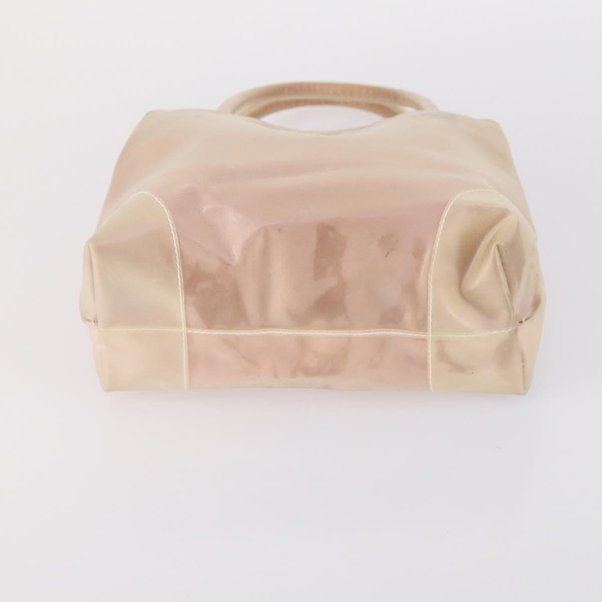 BOTTEGA VENETA Shoulder Bag Nylon 6Set Brown Black beige Auth bs30029