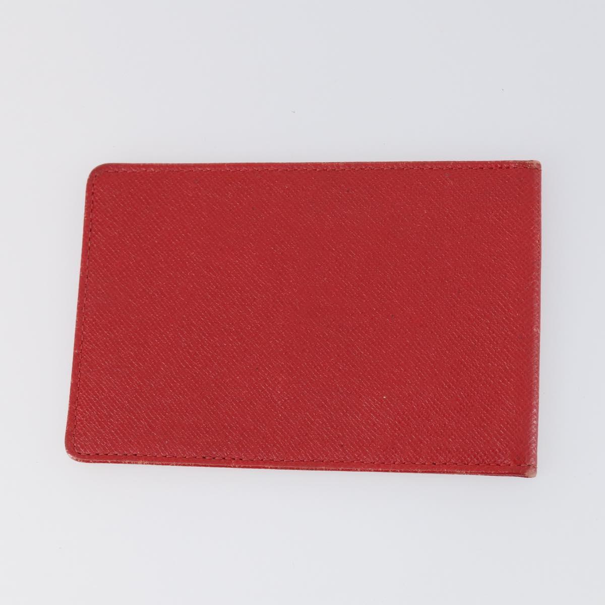 LOUIS VUITTON Monogram Epi Wallet 5Set Red White LV Auth bs30031