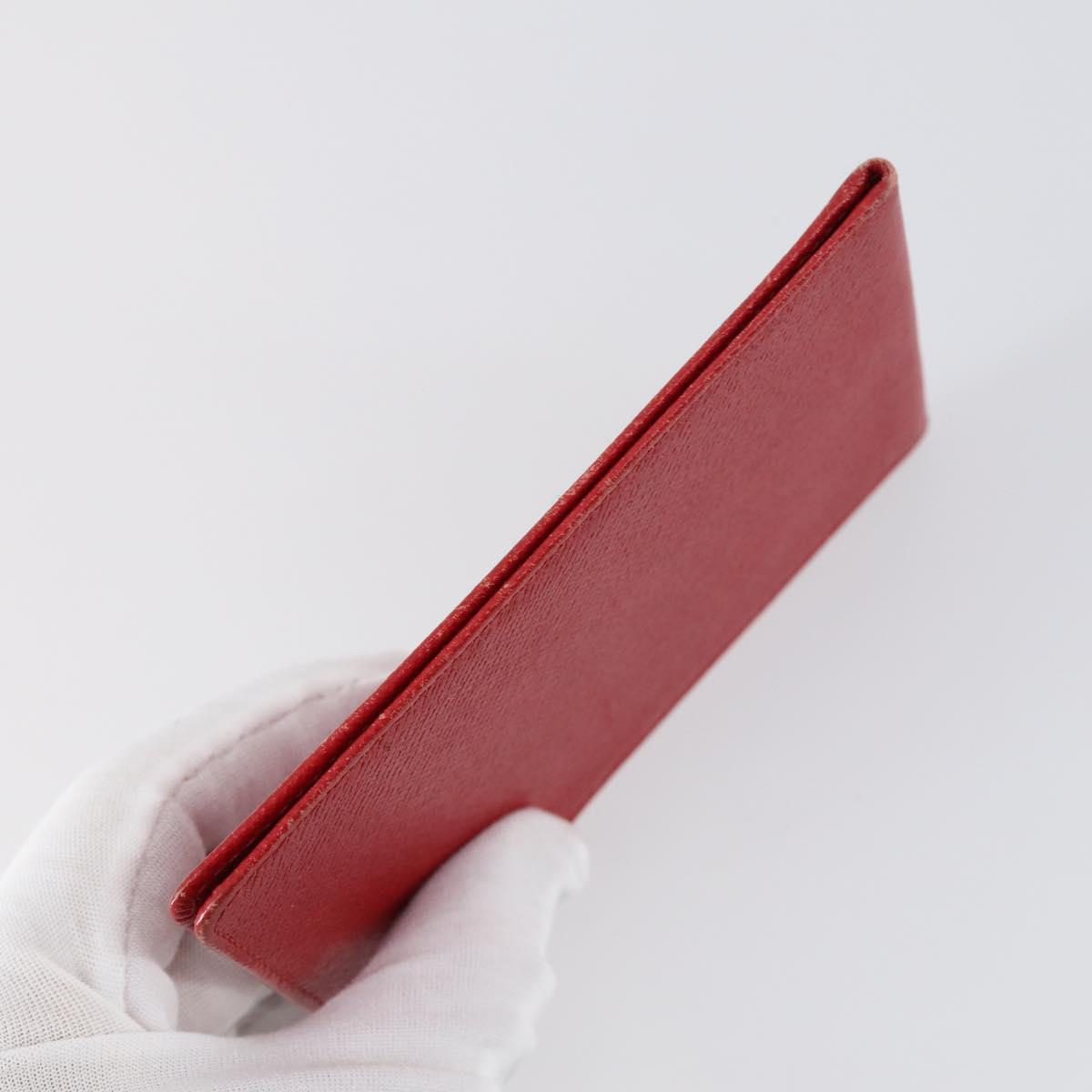 LOUIS VUITTON Monogram Epi Wallet 5Set Red White LV Auth bs30031