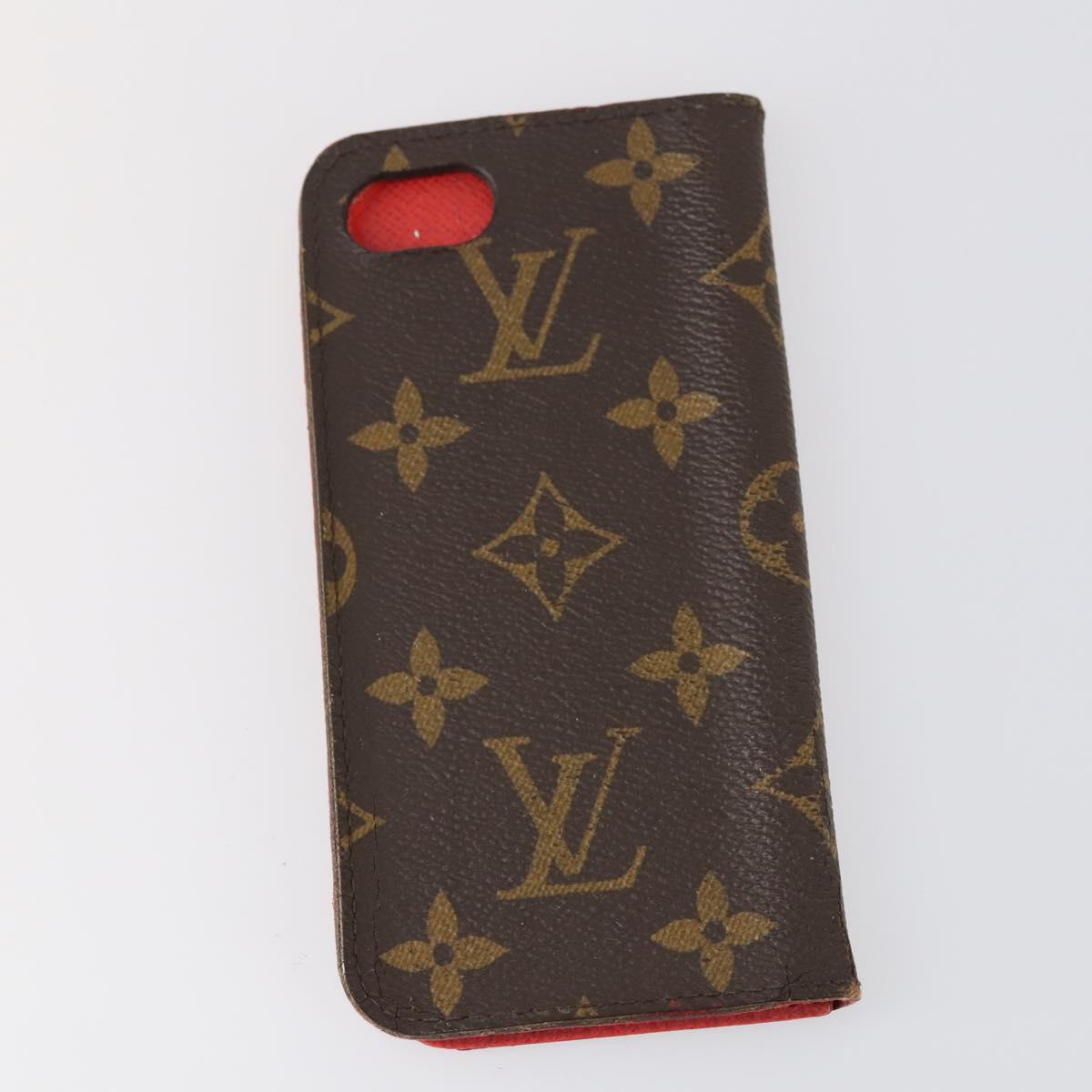 LOUIS VUITTON Monogram Epi Wallet 5Set Red White LV Auth bs30031