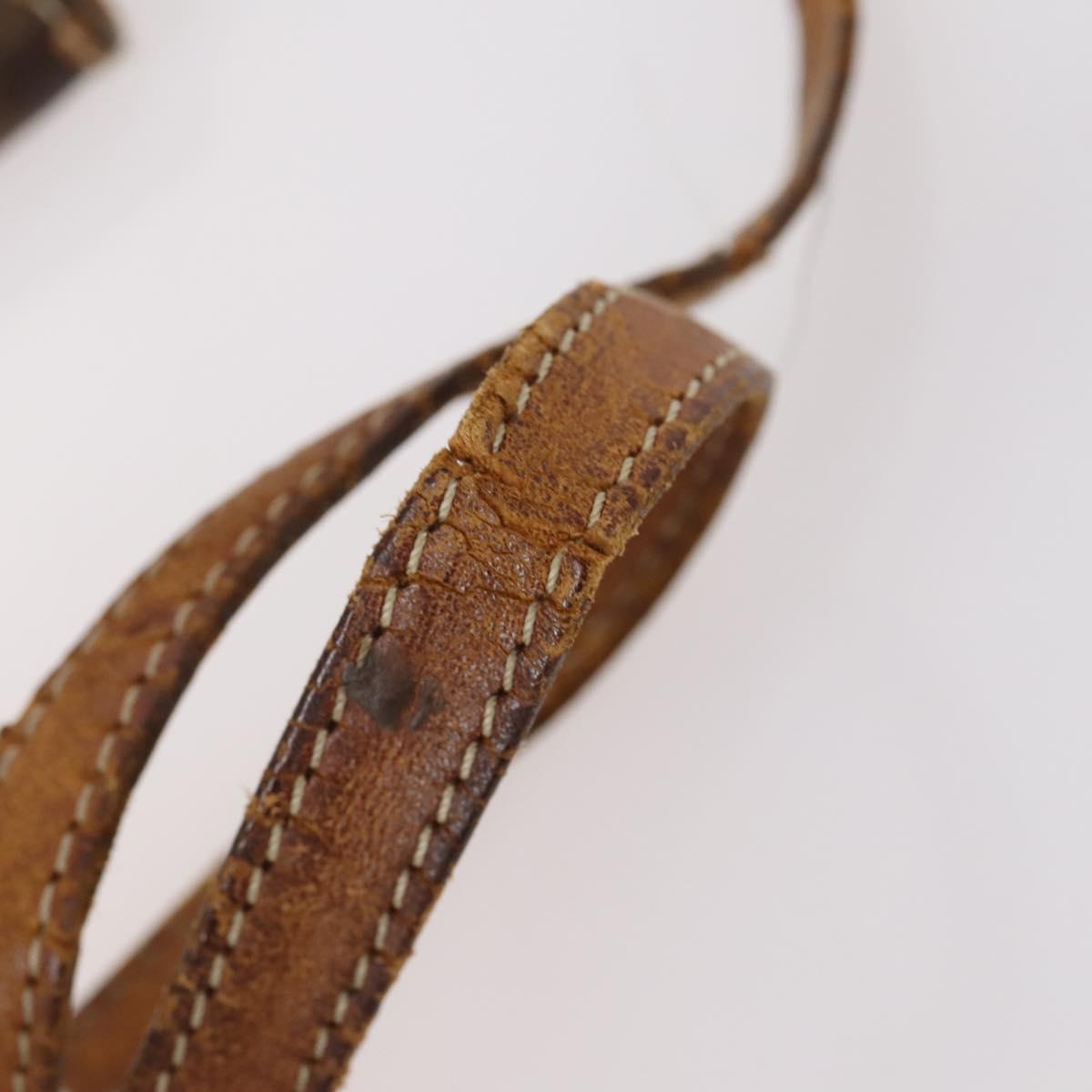 CELINE Macadam Canvas Hand Bag PVC Canvas 6Set Beige Navy black Auth bs30037