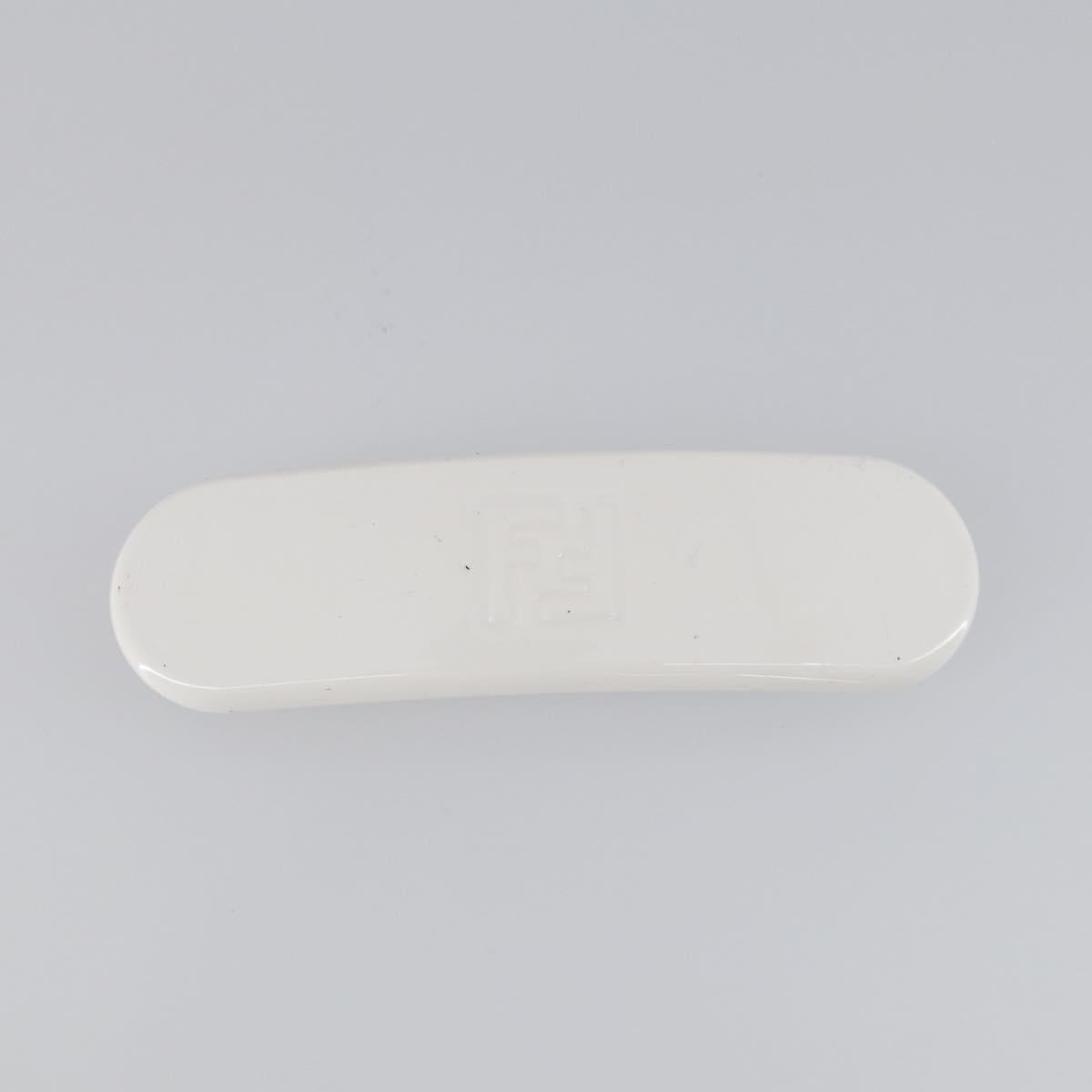 FENDI Pecan Canvas Wallet Leather 7Set Black Brown Auth bs30048