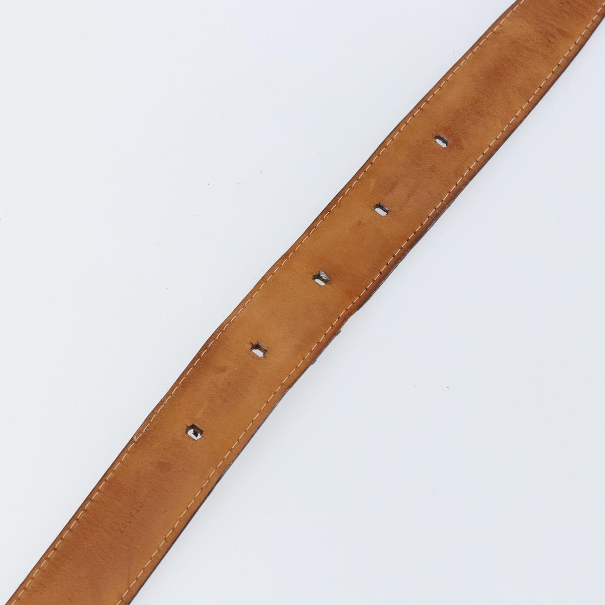 LOUIS VUITTON Monogram Belt 37"" LV Auth bs30049