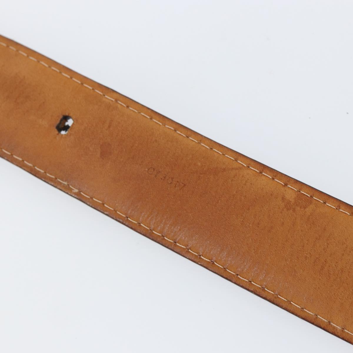 LOUIS VUITTON Monogram Belt 37"" LV Auth bs30049