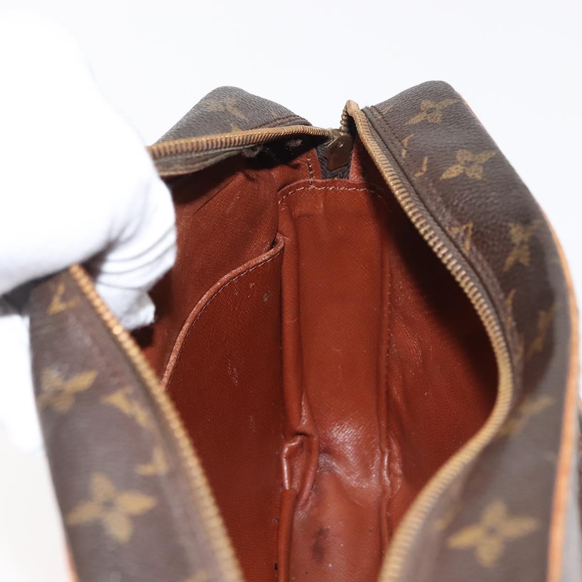 LOUIS VUITTON Monogram Compiegne 28 Clutch Bag M51845 LV Auth bs30051