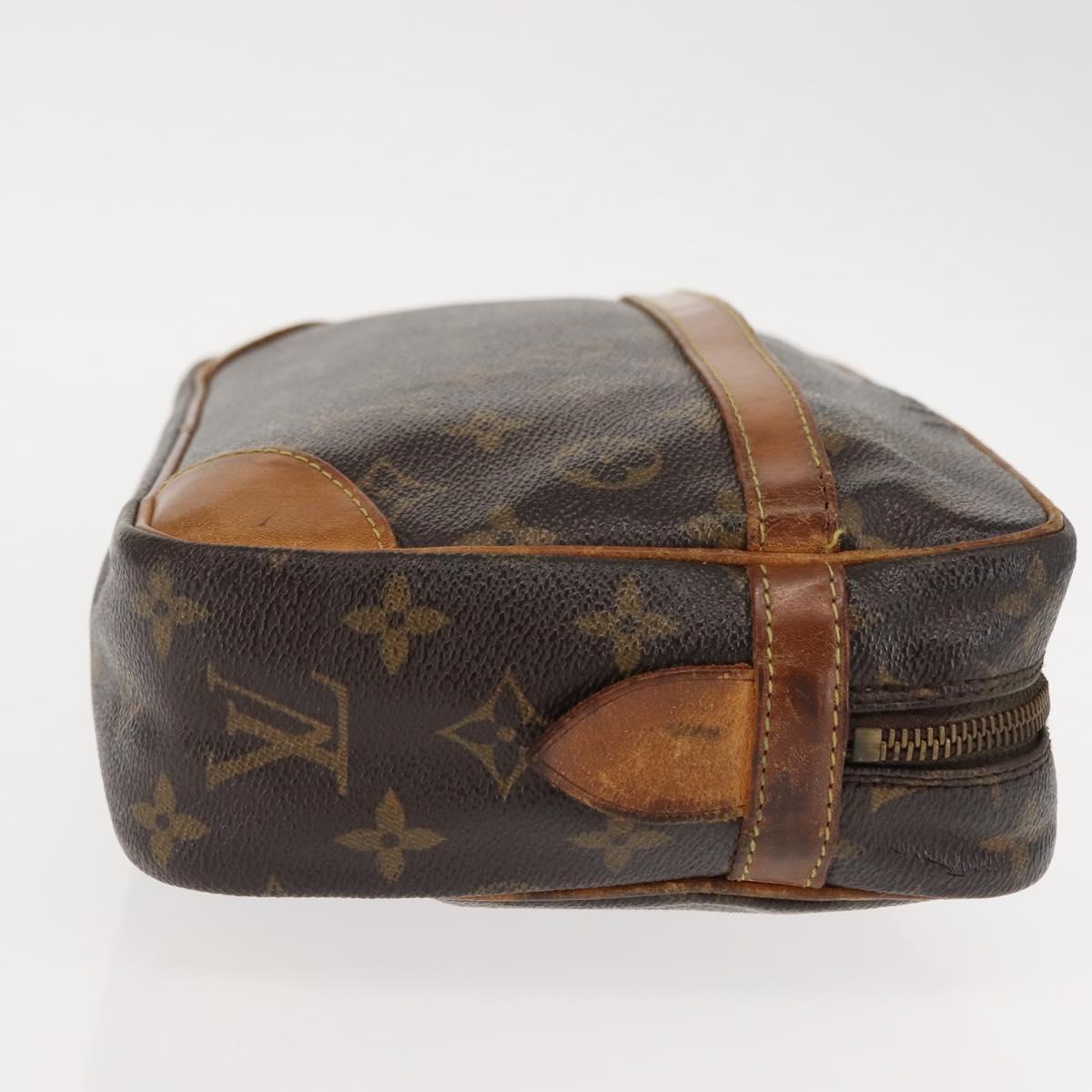 LOUIS VUITTON Monogram Compiegne 28 Clutch Bag M51845 LV Auth bs30051