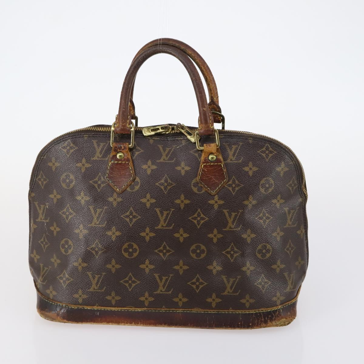 LOUIS VUITTON Monogram Hand Bag 2Set LV Auth bs30055
