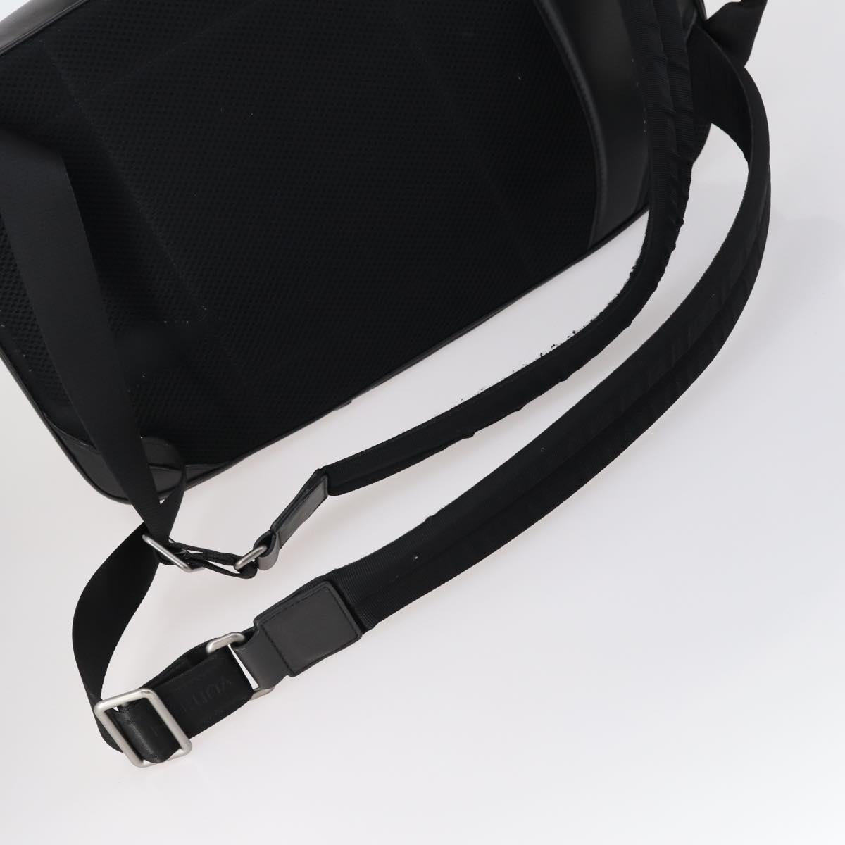 LOUIS VUITTON Damier Infini Michael Backpack Black N41330 LV Auth bs30061