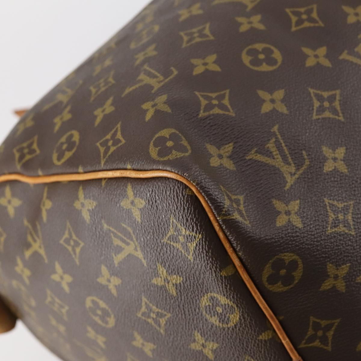 LOUIS VUITTON Monogram Keepall 55 Boston Bag M41424 LV Auth bs30067