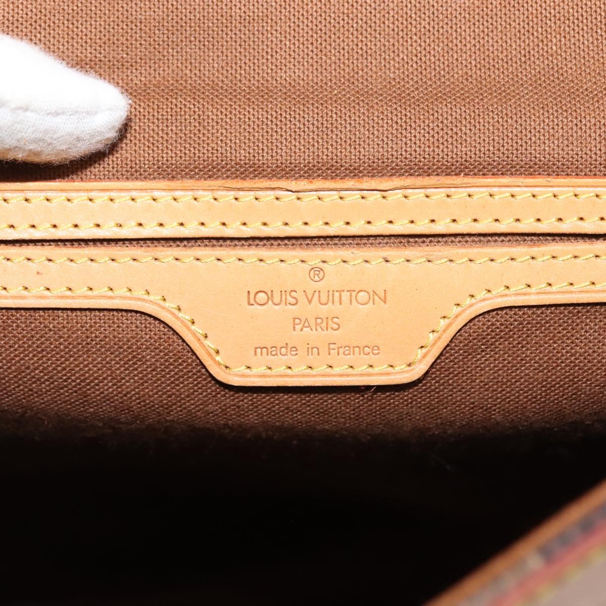 LOUIS VUITTON Damier Ebene Arlucan Backpack N99038 LV Auth bs30076