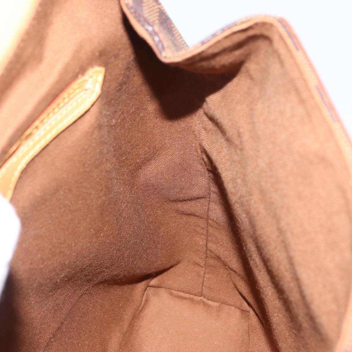 LOUIS VUITTON Damier Ebene Arlucan Backpack N99038 LV Auth bs30076