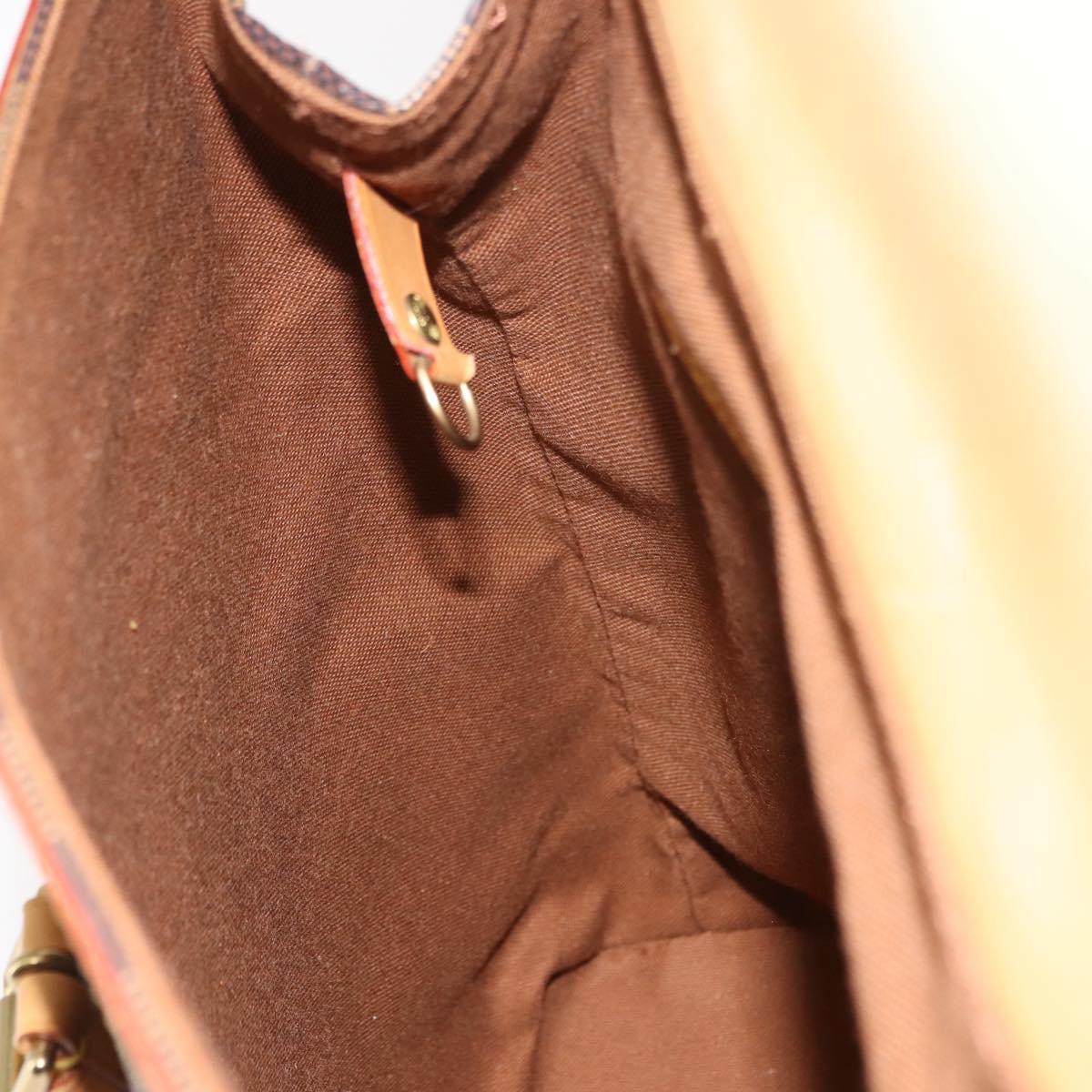 LOUIS VUITTON Damier Ebene Arlucan Backpack N99038 LV Auth bs30076