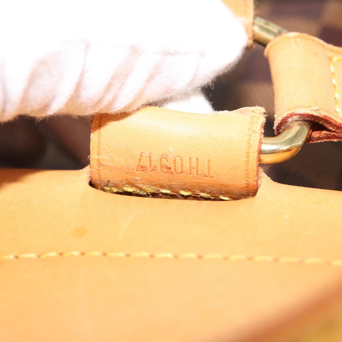 LOUIS VUITTON Damier Ebene Arlucan Backpack N99038 LV Auth bs30076