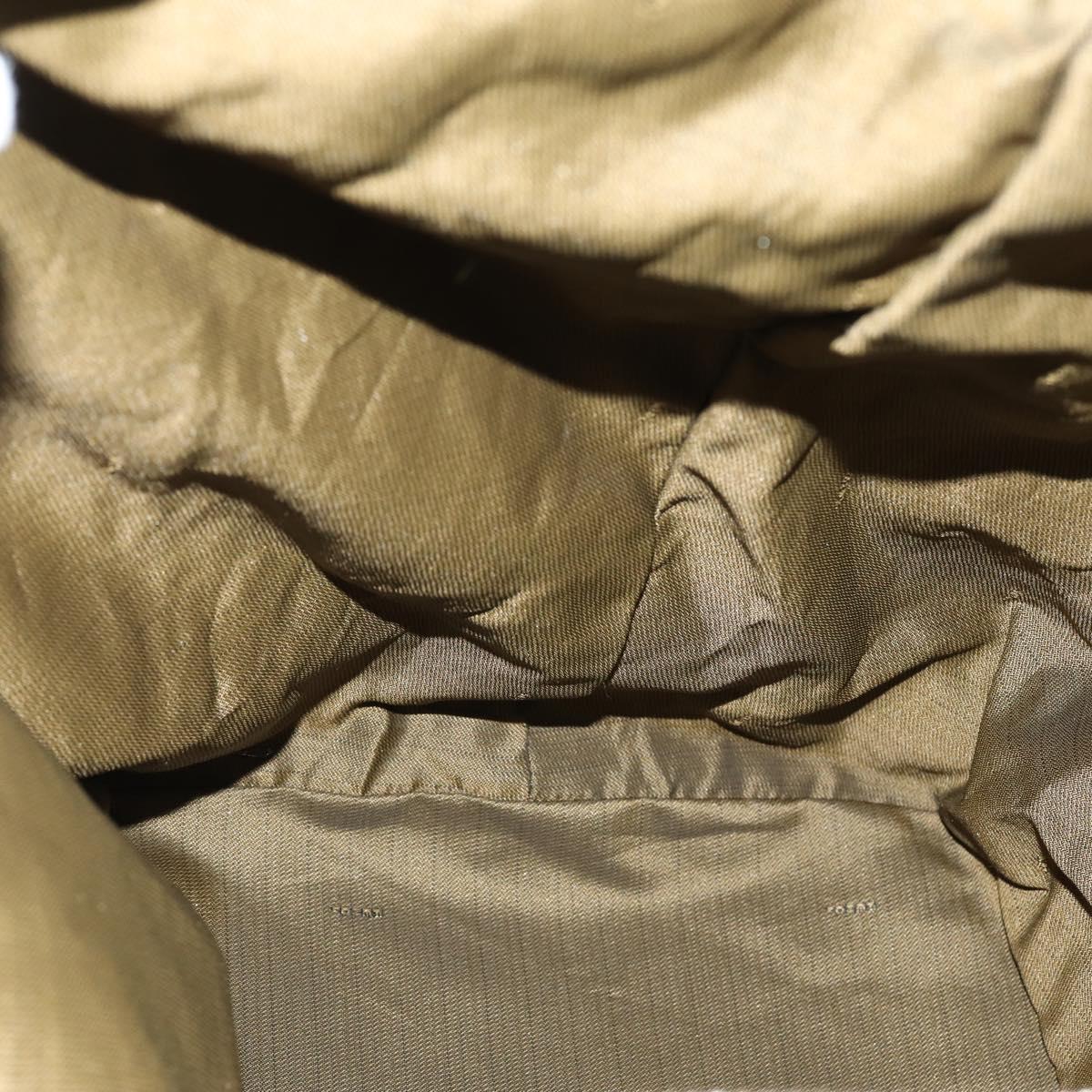 FENDI Zucca Canvas Boston Bag Black Brown Auth bs30091