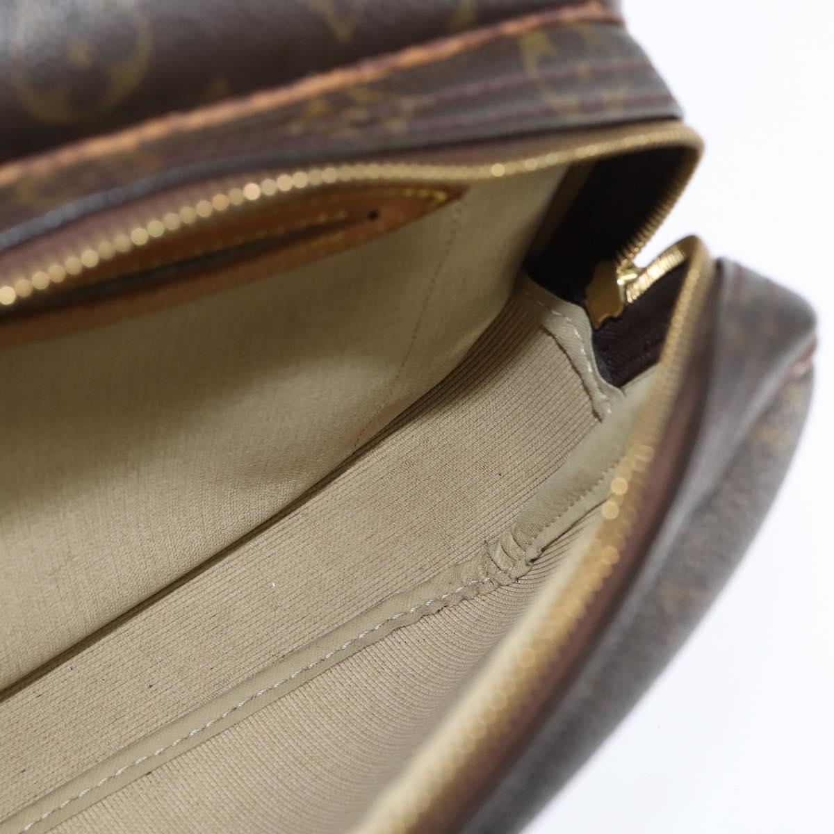 LOUIS VUITTON Monogram Reporter PM Shoulder Bag M45254 LV Auth bs30099