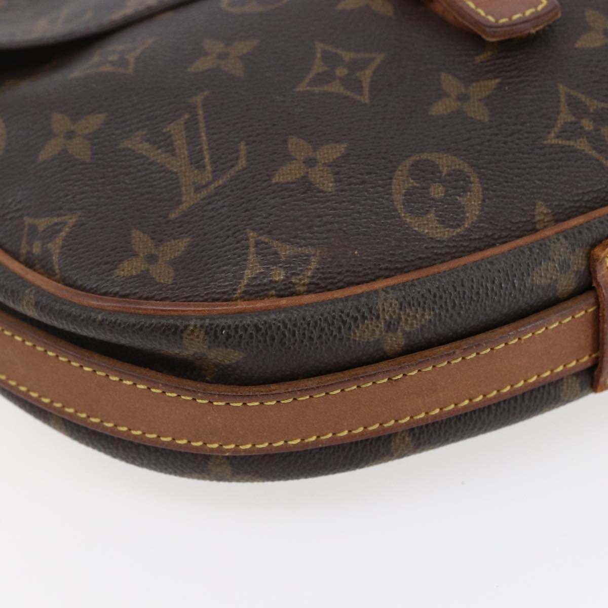LOUIS VUITTON Monogram Jeune Fille GM Shoulder Bag M51225 LV Auth bs30105