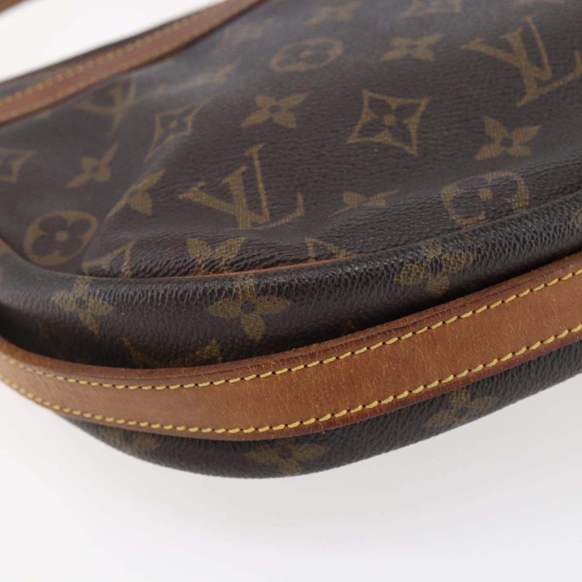 LOUIS VUITTON Monogram Jeune Fille GM Shoulder Bag M51225 LV Auth bs30105