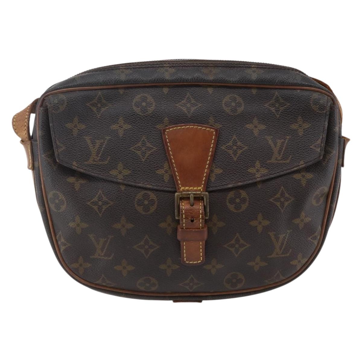 LOUIS VUITTON Monogram Jeune Fille GM Shoulder Bag M51225 LV Auth bs30105