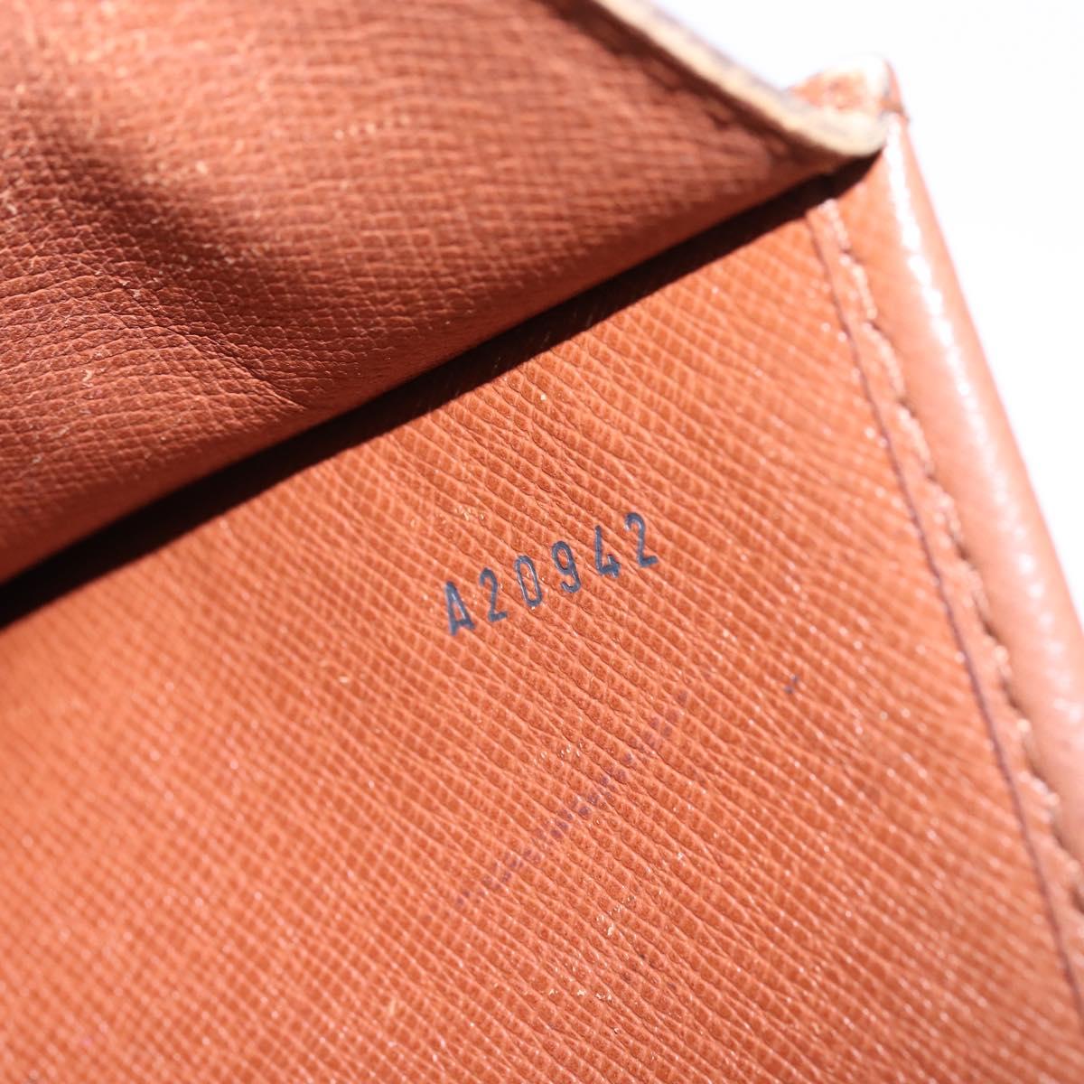 LOUIS VUITTON Monogram Bordeaux 24 Shoulder Bag M51798 LV Auth bs30107