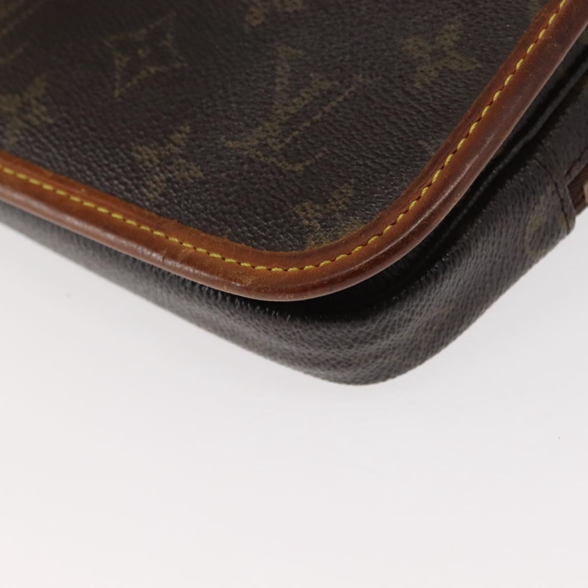 LOUIS VUITTON Monogram Bumback Bosphore Shoulder Bag M40108 LV Auth bs30108