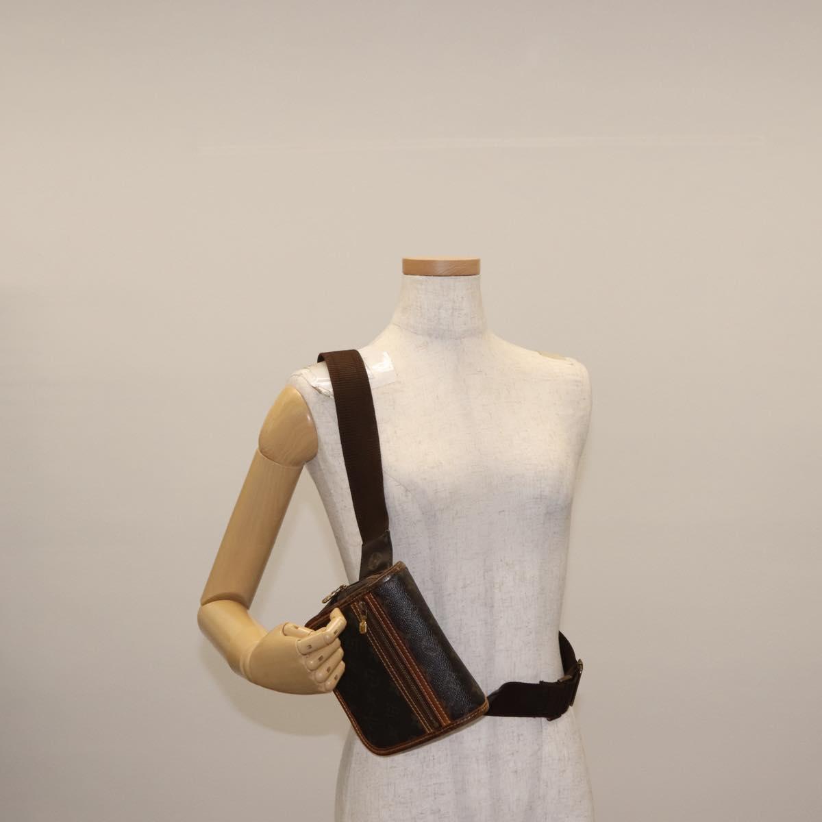 LOUIS VUITTON Monogram Bumback Bosphore Shoulder Bag M40108 LV Auth bs30108