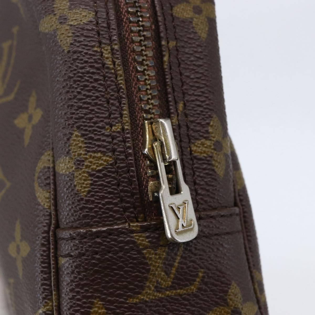 LOUIS VUITTON Monogram Trousse Toilette 23 Clutch Bag M47524 LV Auth bs30111