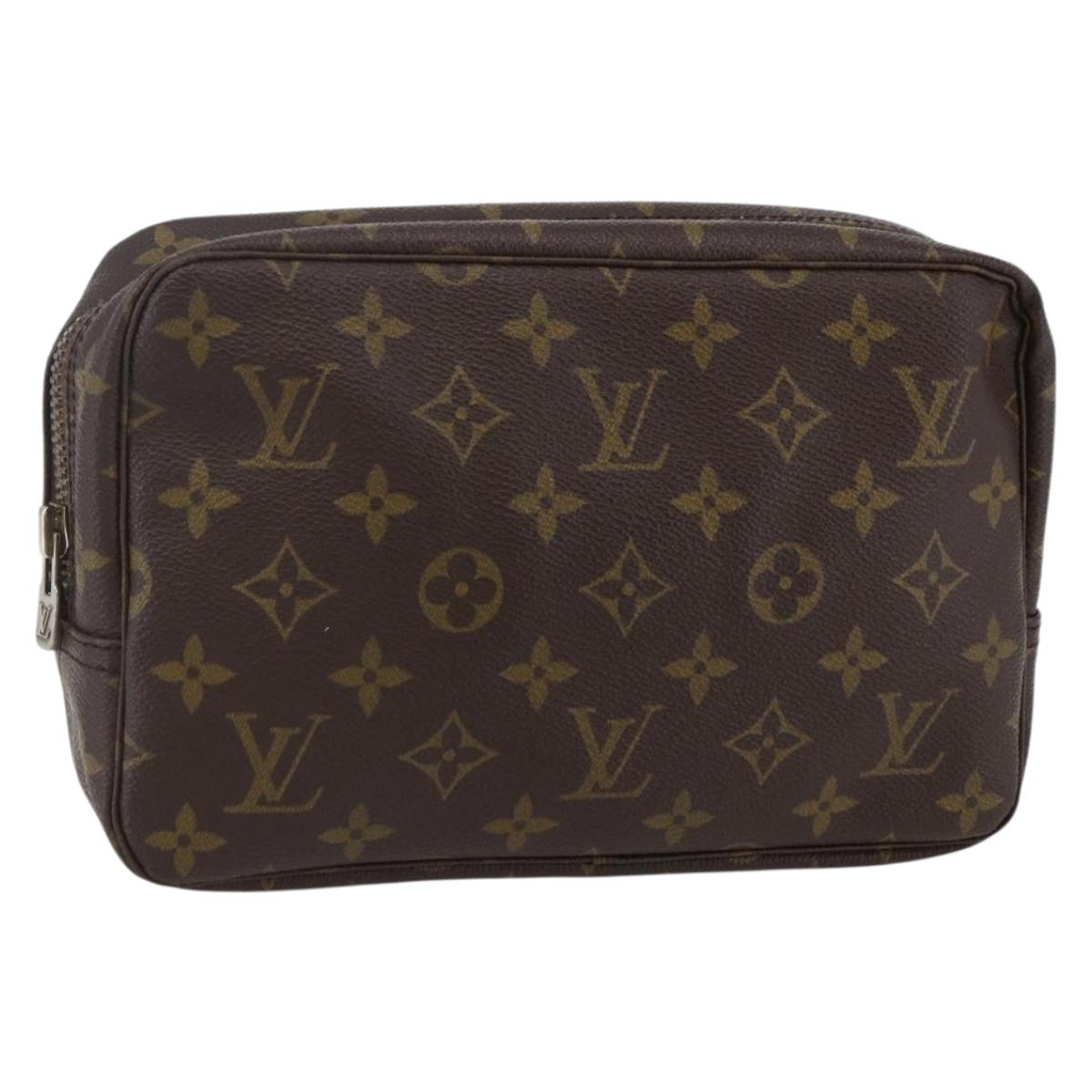 LOUIS VUITTON Monogram Trousse Toilette 23 Clutch Bag M47524 LV Auth bs30111