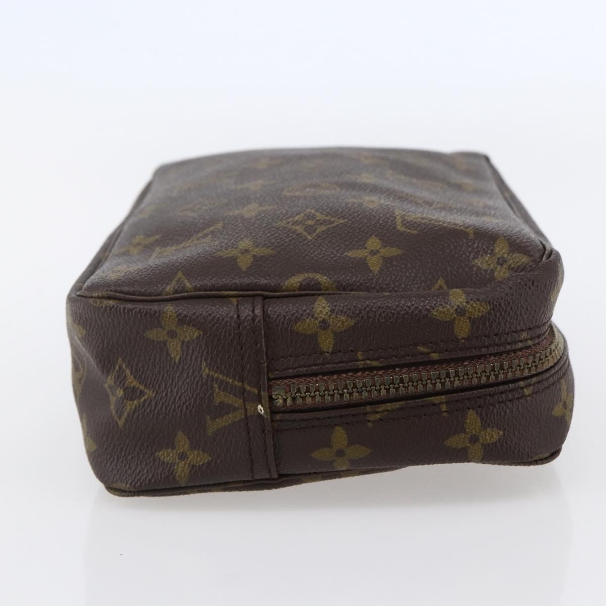 LOUIS VUITTON Monogram Trousse Toilette 23 Clutch Bag M47524 LV Auth bs30111