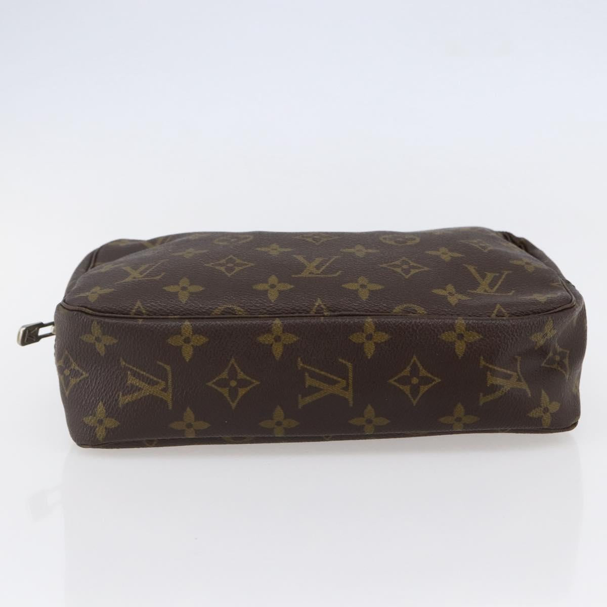 LOUIS VUITTON Monogram Trousse Toilette 23 Clutch Bag M47524 LV Auth bs30111