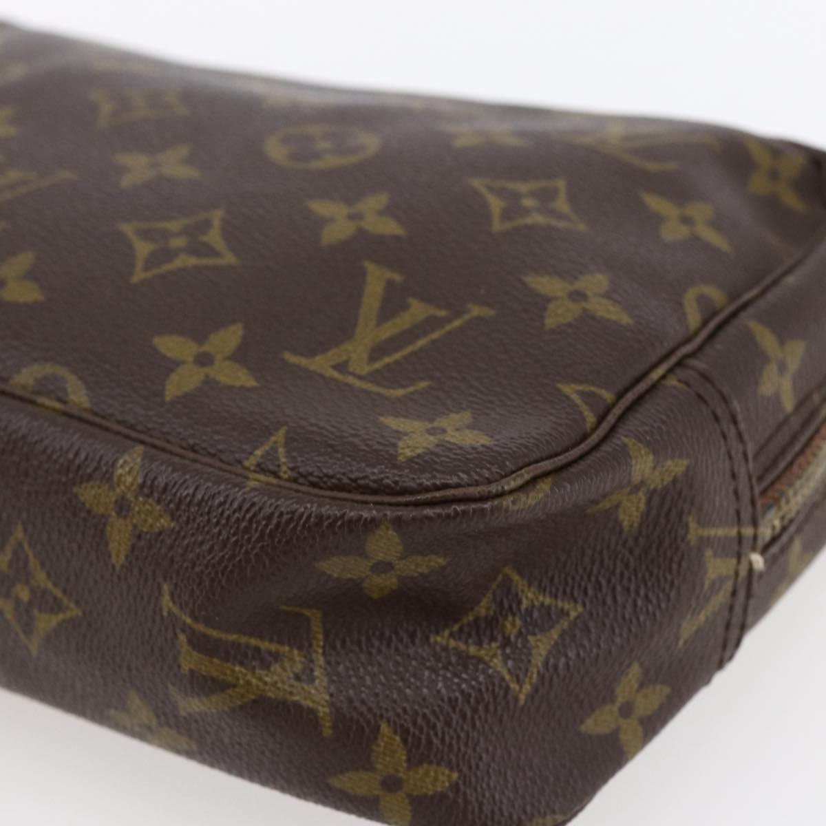 LOUIS VUITTON Monogram Trousse Toilette 23 Clutch Bag M47524 LV Auth bs30111