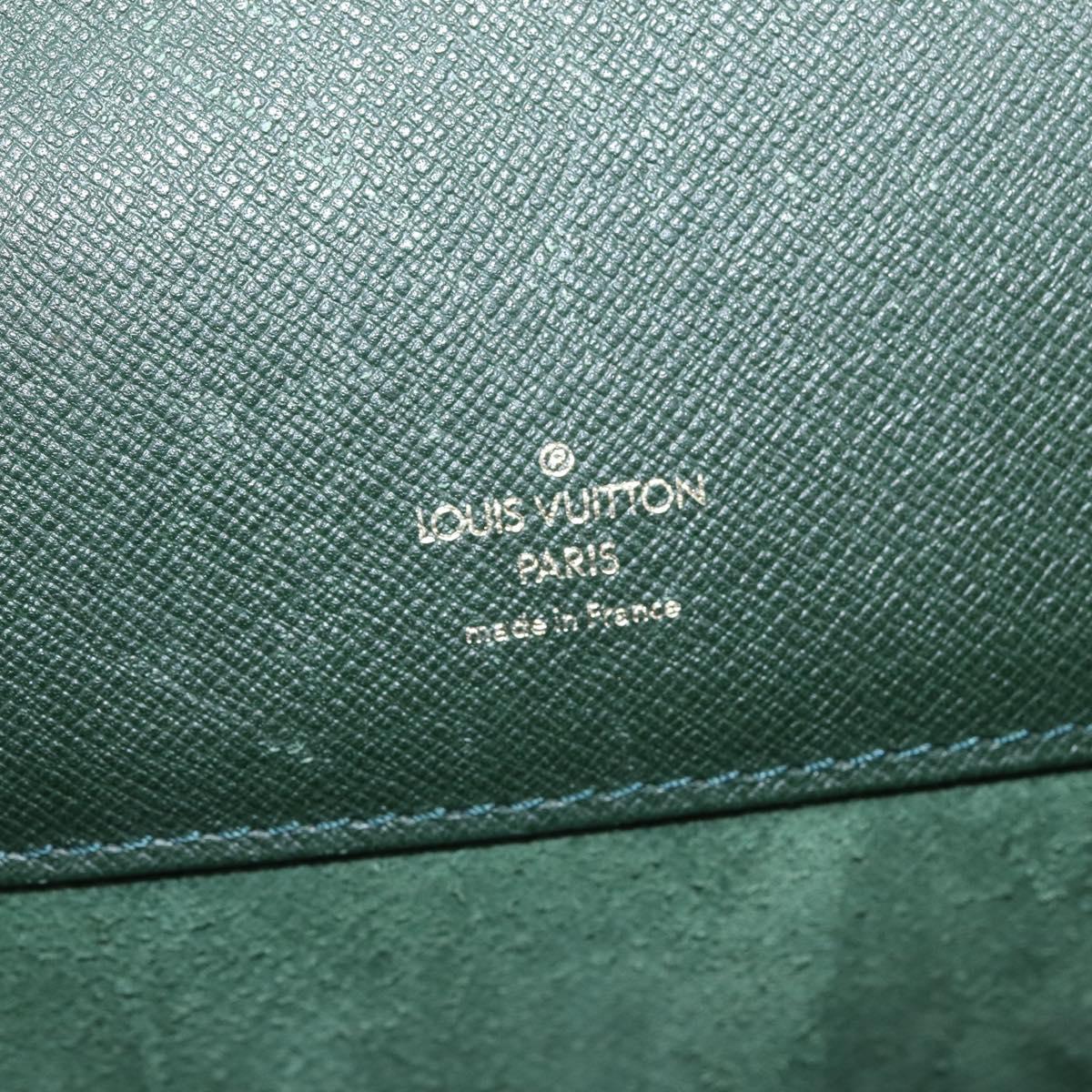 LOUIS VUITTON Taiga ServietteKourad Business Bag Epicea T16786 LV Auth bs30113