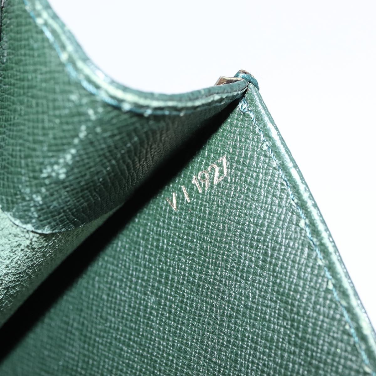 LOUIS VUITTON Taiga ServietteKourad Business Bag Epicea T16786 LV Auth bs30113