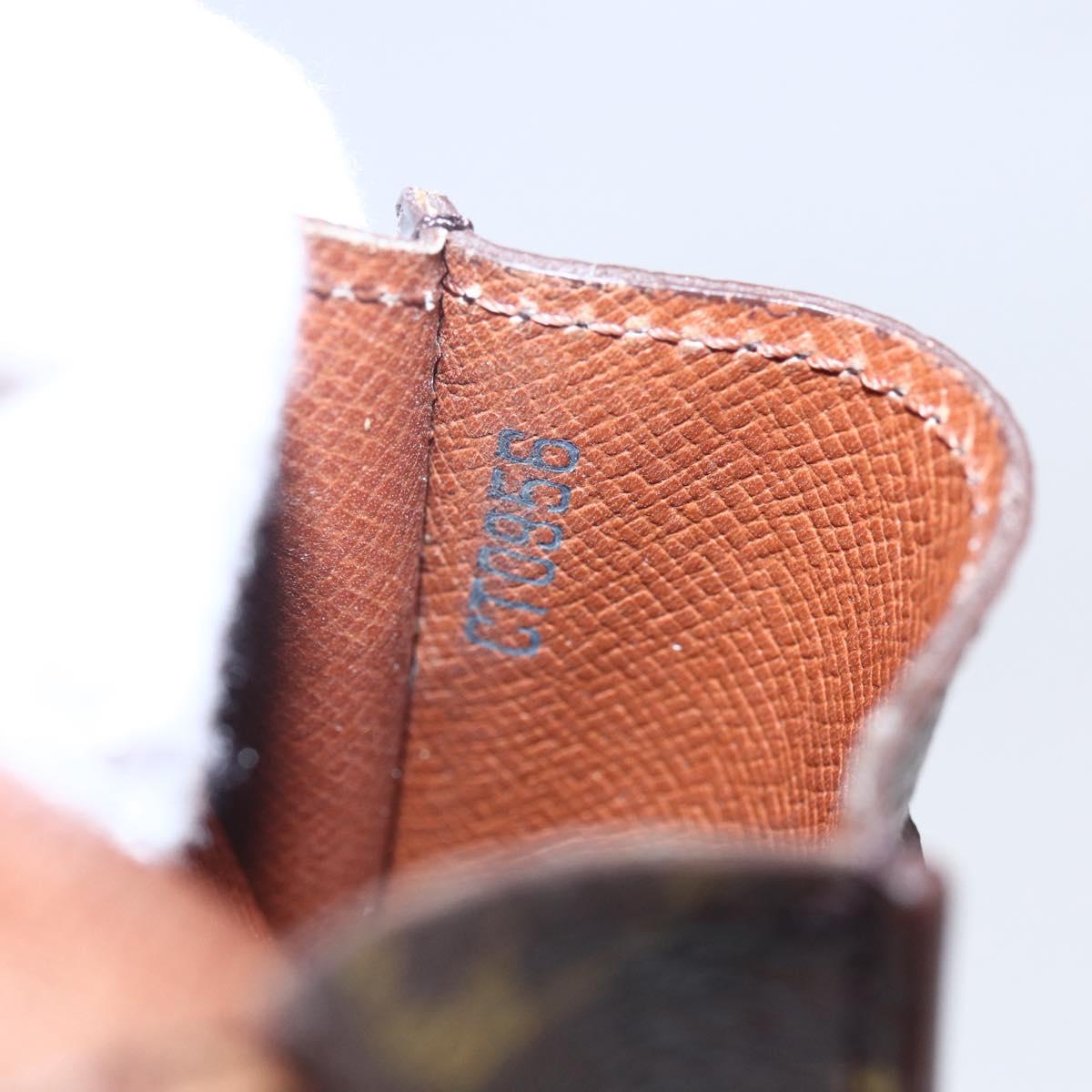 LOUIS VUITTON Monogram Etui Cigarette Case M63024 LV Auth bs30114