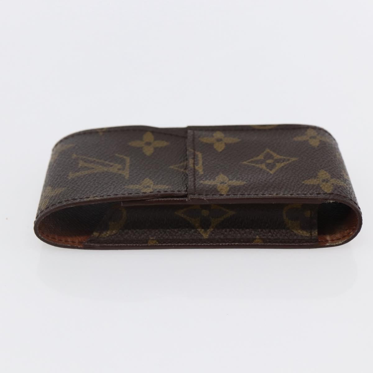 LOUIS VUITTON Monogram Etui Cigarette Case M63024 LV Auth bs30114