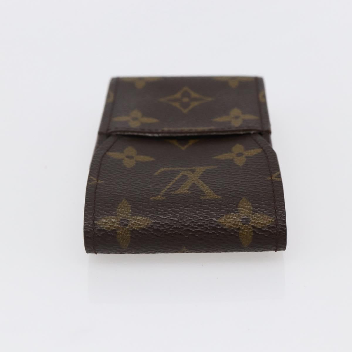 LOUIS VUITTON Monogram Etui Cigarette Case M63024 LV Auth bs30114