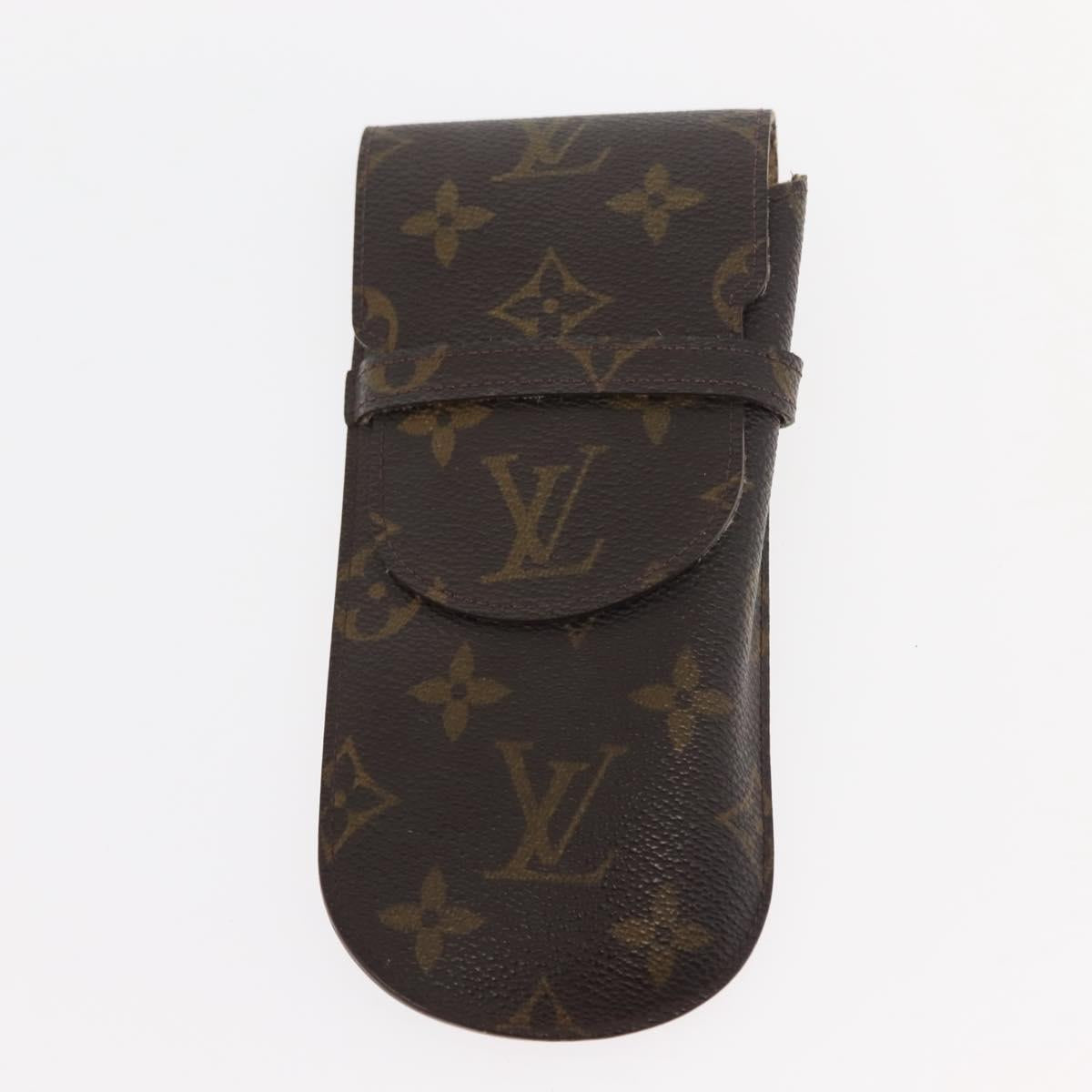 LOUIS VUITTON Monogram Etui Lunette Rabat Glasses Case 2Set M62970 Auth bs30115