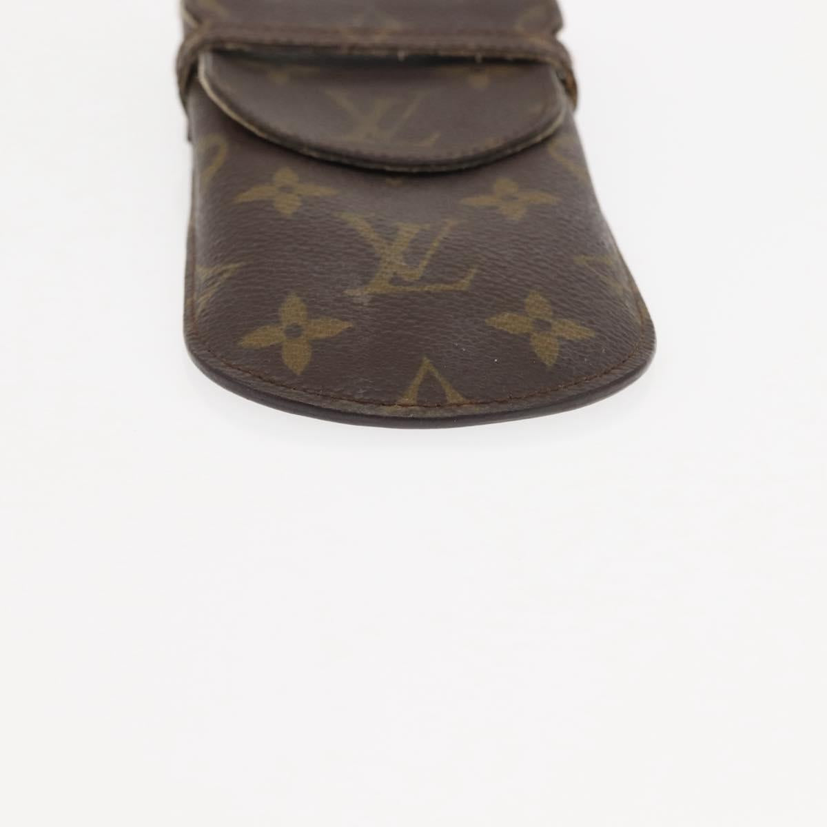 LOUIS VUITTON Monogram Etui Lunette Rabat Glasses Case 2Set M62970 Auth bs30115